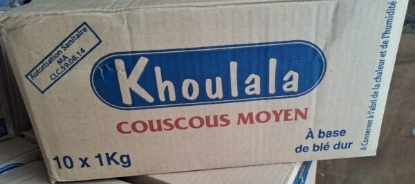 Carton  couscous khoulala 10kg