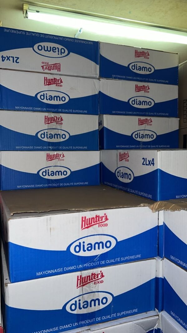Carton  mayonnaise  diamo  2kg 4 pot