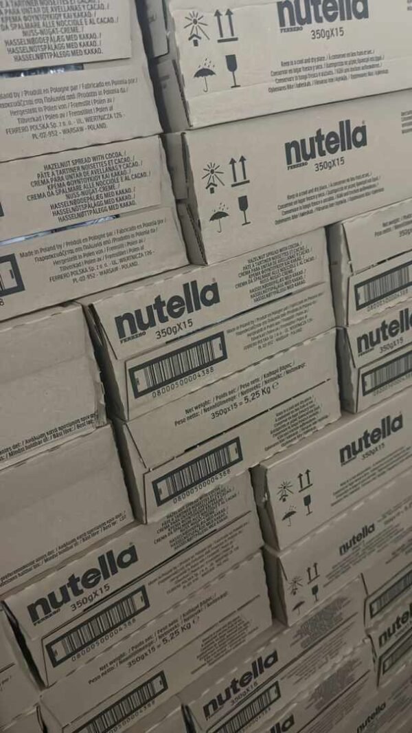 Carton chocolat Nutella 350g 15pot
