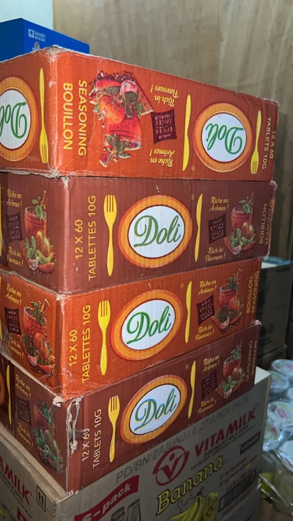 Carton  cube  dolli 12 paquet