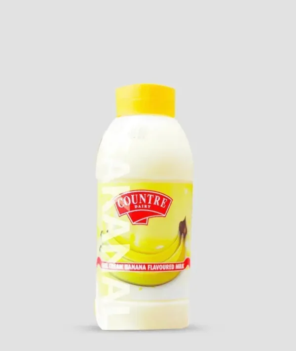 Carton  lait  contre banane 18 bouteille