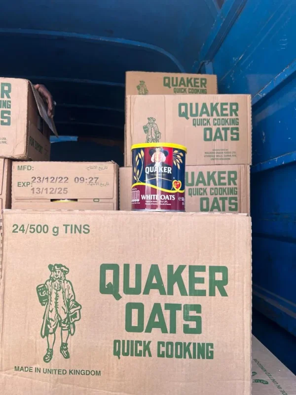 Carton quaker 24pot